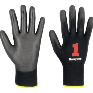 Honeywell Safety Strickhandschuh Perfect Fit, PU, schwarz, Größe 8(Verpackungseinheit: 10Paar) Versand Am Gleichen Tag
