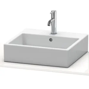 Angebot Duravit XSquare Konsole mit einem Ausschnitt mittig 1400 x 550 mm - Nachtblau Seidenmatt Lack
