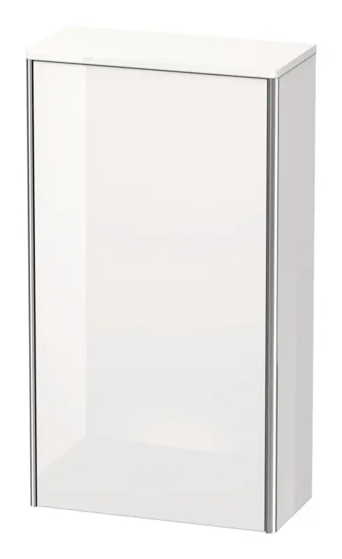 Beliebt Duravit XSquare Halbhochschrank mit 1 Tür Anschlag rechts 500 x 236 x 896 mm - Nordic Weiß Seidenmatt Lack
