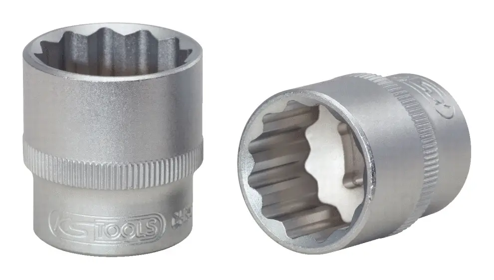 KS Tools 3/8" 12-kant-Stecknuss, 12 mm Expressversand