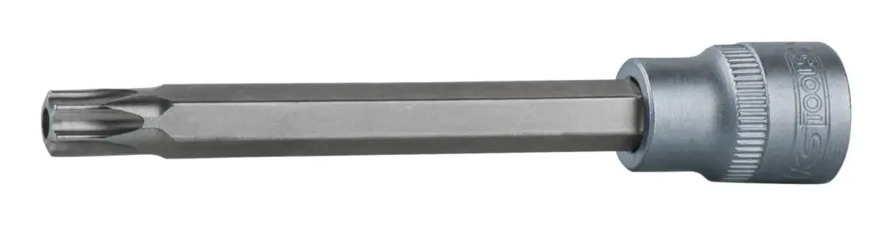 Neu KS Tools 3/8" Bit-Stecknuss Torx mit Stirnlochbohrung, lang, TB50