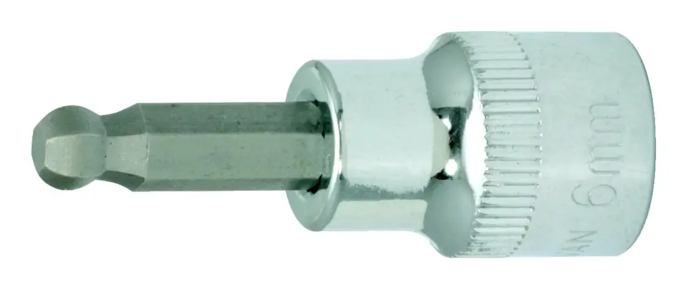 Preiswert KS Tools 3/8" CHROMEplus Bit-Stecknuss Innensechskant, Kugelkopf, 3 mm