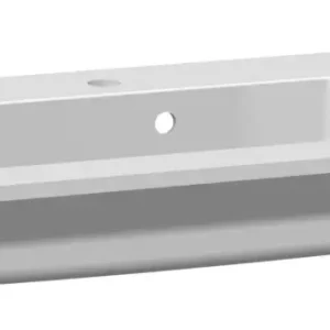 Dansani Zaro/DSC/Luna Einzelwaschtisch Minore mit Hahnloch 80,2 cm - Weiß matt Nur Heute