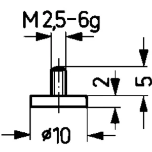 Sonderangebot Käfer Messeinsatz Stahl Abbildung 11/35 mm