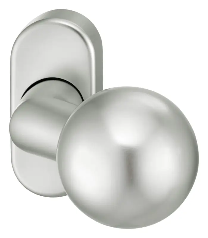 FSB FH-Türknopf 07 0846 auf Rosette oval Aluminium F1 Billig