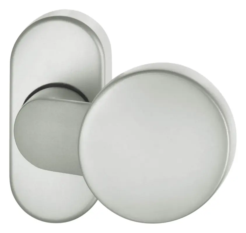 Rabatt FSB FH-Türknopf 07 0809 auf Rosette oval Aluminium F1