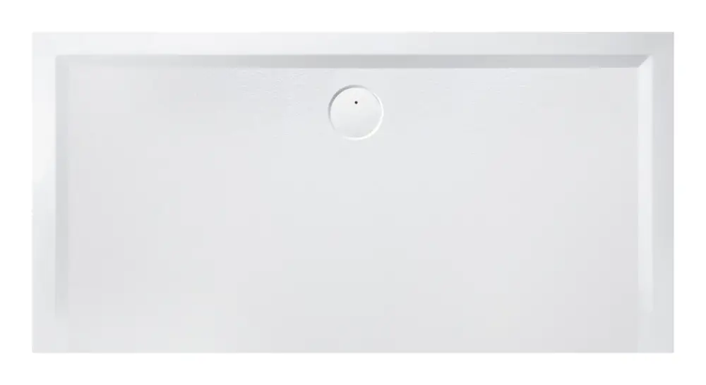 Hoesch Muna Rechteckduschwanne mit Antirutsch 2000 x 1000 mm - Schiefergrau Neu Im Sortiment