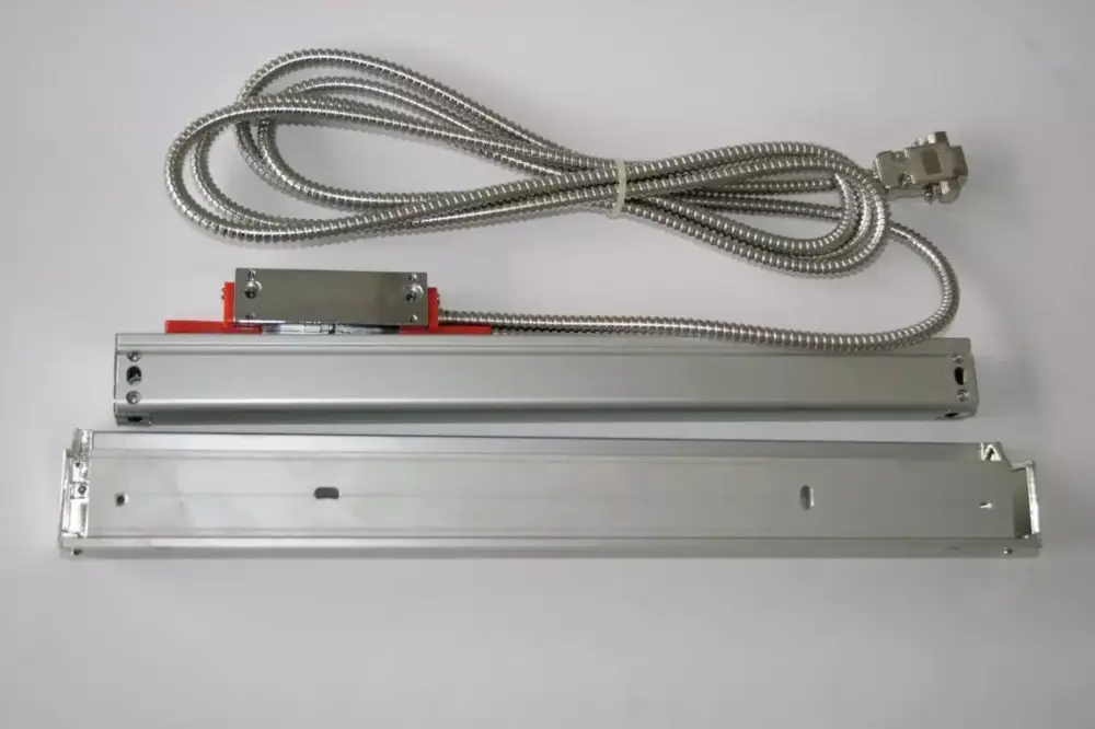 Glasmessstab Mod. KA 200/80 5μm für digitale Positionsanzeige SINOIP53Verfahrweg 80mmEinbaulänge 183mm Neu