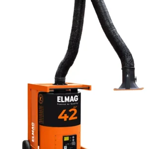 Absauganlage, fahrbar, MaxiFil / 4m Absaugarm Ø 150mm in Schlauchausführung, Absaugl. mit Arm max. 1.100 m³/h ~ 1,5 kW ~ 3x400 V(Type 65 650 102) Preiswert