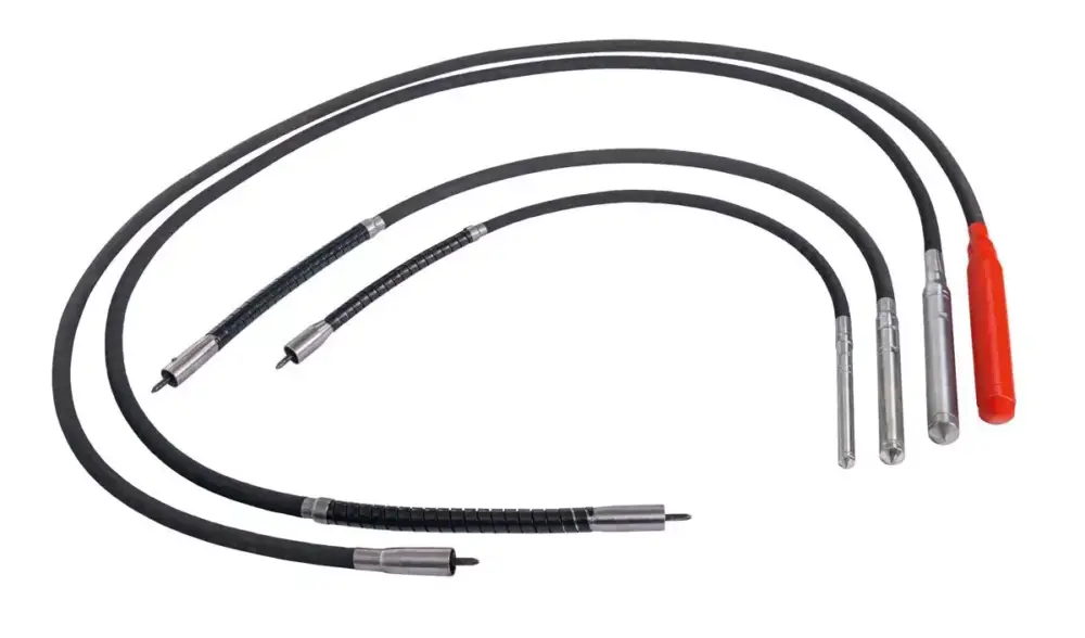 Rüttelflasche Ø 38 mm, Schlauchlänge 5 m, Kopflänge 455 mm, Gewicht 14 kg(nur in Verbindung mit Flaschenrüttler Art.Nr. 63120 verwendbar) Neu Im Sortiment