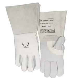 5-Finger-Schweißerhandschuhe WELDAS 10-2850 XL MIG/MAG/MMA aus Hirschleder, L=36 cm, Gr. 9,5 (1 Paar) Must-Have