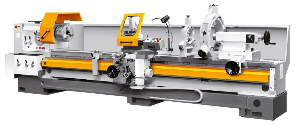 Universal-Drehmaschine PREMIUM CU 760 RD - Vario Spitzenweite 2000mm -inkl. RÖHM-Drehfutter Versand Am Gleichen Tag