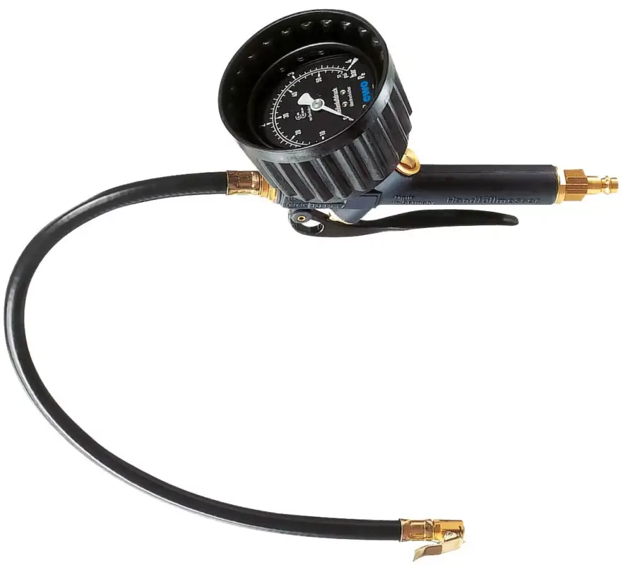 PROFI-Reifenfüller mit Hebelstecker Modell 80-EWO 'geeicht', 0-12 bar- inkl. Eichzulassung für Österreich! Top-Angebot