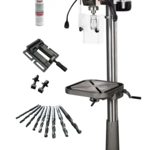 Zertifiziert KBM 25 SN SET-Aktion 1 Stk.bestehend aus: Keilriemen-SäulenbohrmaschineModell KBM 25 SNArt. Nr. 160221 Stk.Schraubstock 5' / 120 mmArt.Nr. 881432 Stk.Spannschrauben 16mmArt. Nr. 890391 Stk.HSS-Bohrerkassette 9-tlg.14,5-30mm in PVC-BoxArt. Nr. 820321 Stk.Schneidölspray 350 mlArt. Nr. 78082