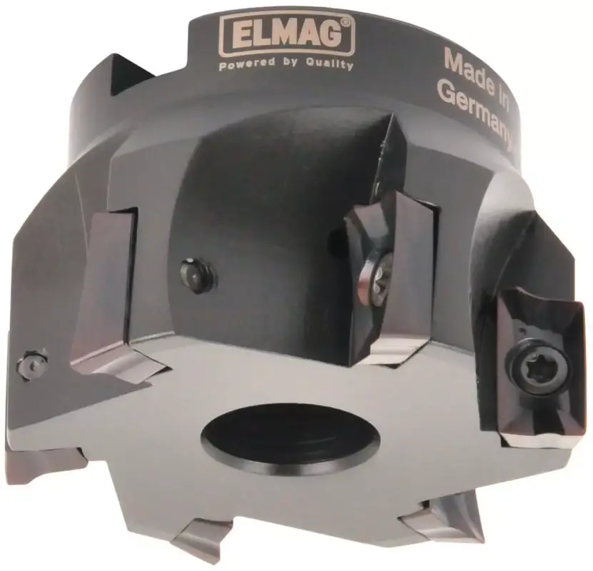 Eckfräser 90° DM 63mm 6-Schneiden, Aufnahme 22mm, ohne Wendeplatten (APKT,APHX) Billig