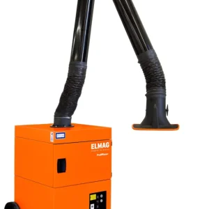 Absauganlage, fahrbar, Profi-Master Absaugarm Ø 150mm/4m in Rohrausführung, Absaugl. mit Arm max. 1.100 m³/h ~ 1,1 kW ~ 3x400 V(Type 60 650 105) Direkt Vom Hersteller