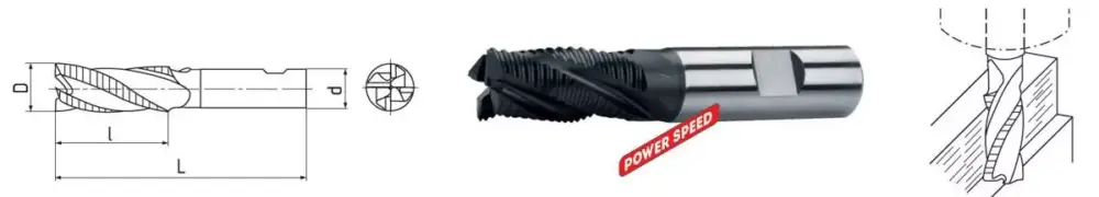 Schnäppchen HSSE PM-Schaftfräser DIN 844 Ø 6,0 mm (kurz)
