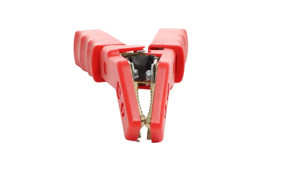 Polklemme (rot +) - Messing 400 A, L=170 mmf. EUROSTART 1300/2000 sowie START 700-1000 Markenprodukt