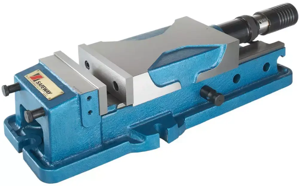 Versand Am Gleichen Tag Hydraulikschraubstock MP 250 V mit NiederhaltsystemSpannkraft 72 KN