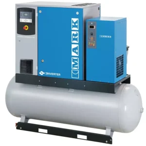 Saisonangebot MARK Schraubenkompressor RMA 7,5-500 D, 5,5-13 bar 'IVR' AD2000Komplettgerät mit: 500 lt. Kessel,Kältetrockner MDXACHTUNG:* beiliegend Broschüre 'Aufstellungsbedingungen' beachten!!!* Inbetriebsetzungsprotokoll muss ausgefüllt an ELMAG retourniert werdenz.B. per Email an office@elmag.at