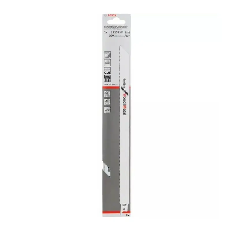 Bosch Professional 2 Stück Säbelsägeblatt S 1222 VF fürHolz and Metal Heißes Angebot