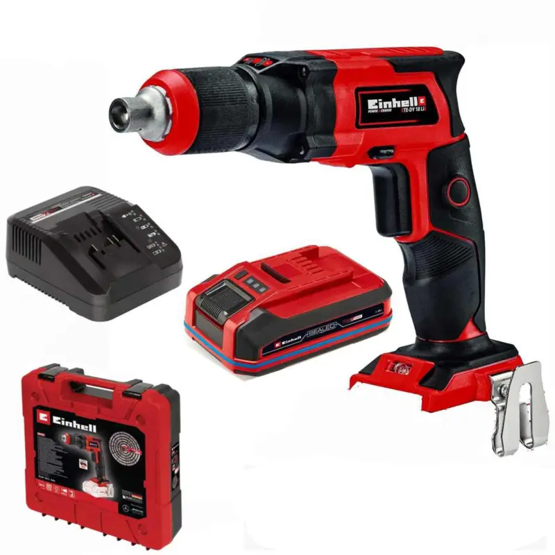 Einhell Akku-Trockenbauschrauber TE-DY 18 Li-Sealed Akku 3.0 , Koffer Finale Aktion