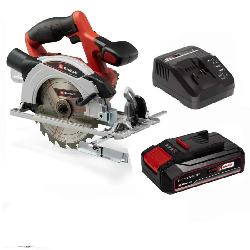Preis Gesenkt Einhell Handkreissäge TE-CS 18/150 Li - 18V mit Akku 2.5 Ah, Ladegerät