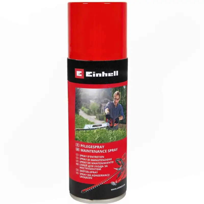 Einhell Pflegespray für Gartengeräte, Messer Klingen, Bohrfutter Sägen. usw. Bestpreis