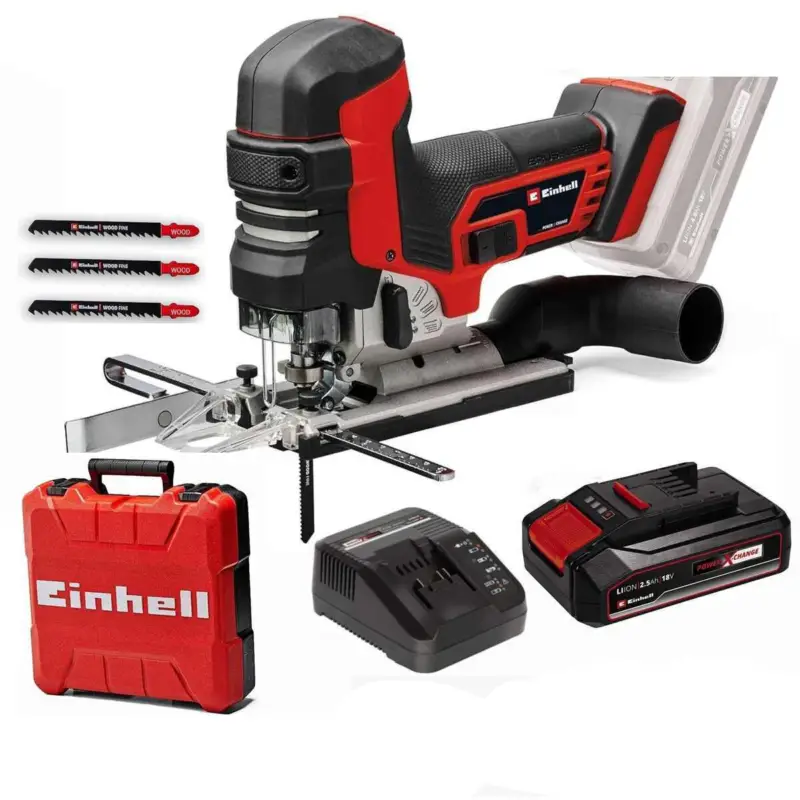 Einhell Professional Stichsäge TP-JST 18/135 Li BL 18V Akku 2.5 Ah + Koffer Finale Aktion