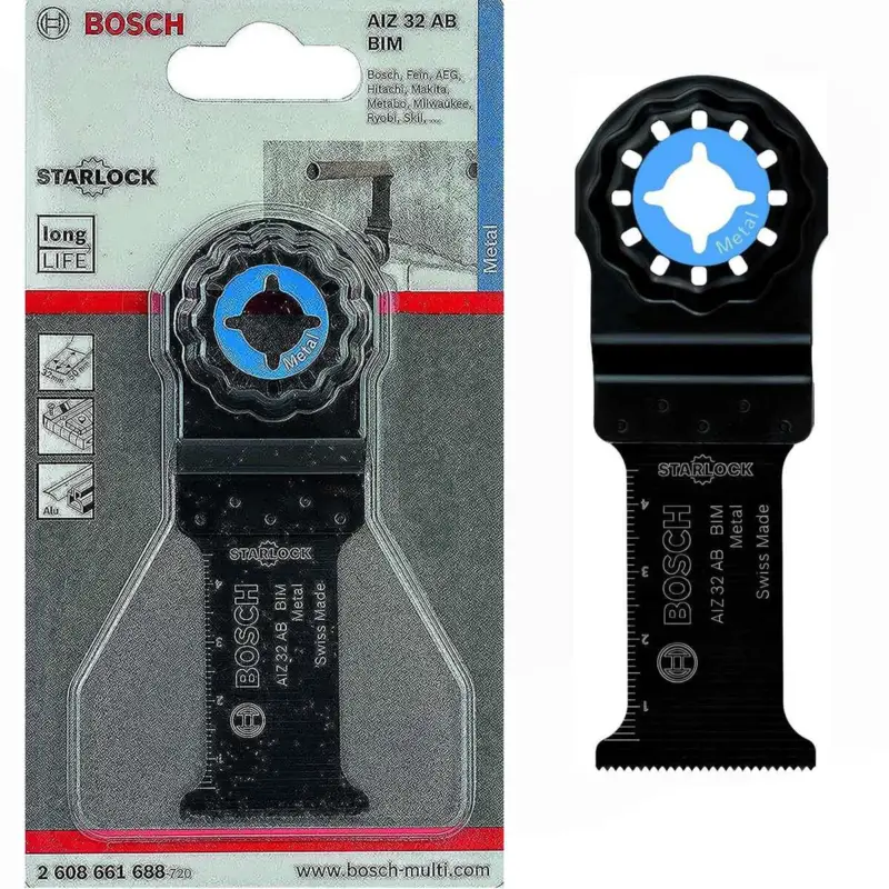 Neue Ware BOSCH BIM Tauchsägeblatt AIZ 32 AB Metal, 32 x 50 mm
