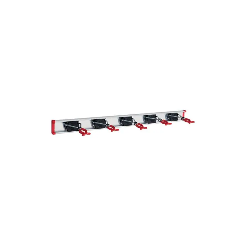 Knallerangebot Bruns Gerätehalter Länge Führungsschiene 750 mm Halter 5 Aluminium