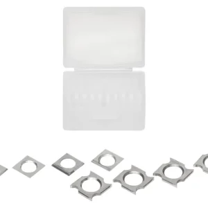 Lamello Wendeschneiden Set für 4 mm Nutfräser, 4 Stück, passend zu Art.Nr. 132130 Wochenendangebot