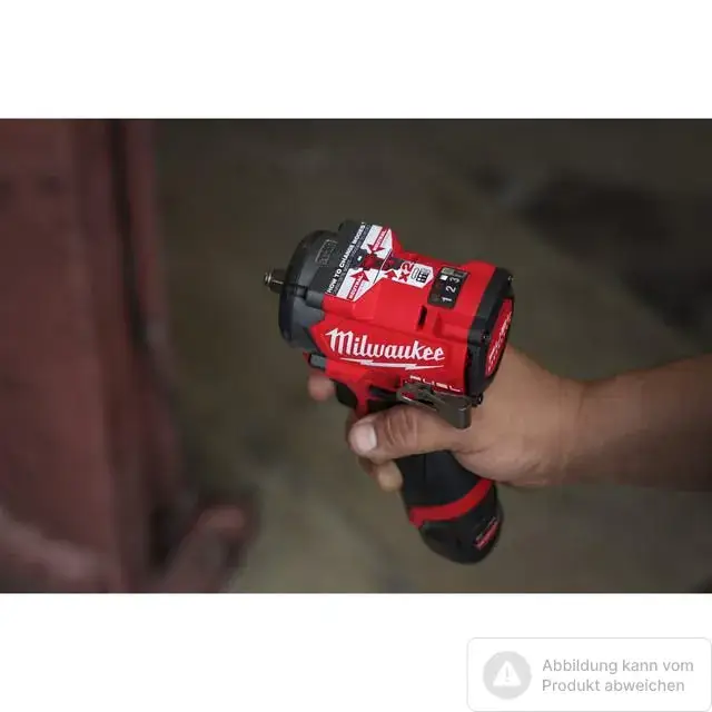 Echt Milwaukee Akku-Schlagschrauber M12 FCIWF12G3-0 12 Volt, ohne Akku, ohne Ladegerät, im Karton