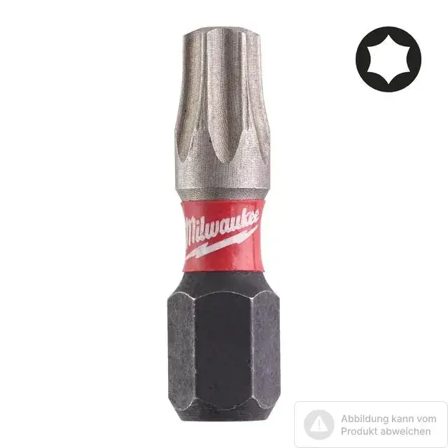 Beliebt Milwaukee Shockwave Bit TX27 25 mm VPE = 2 Stück