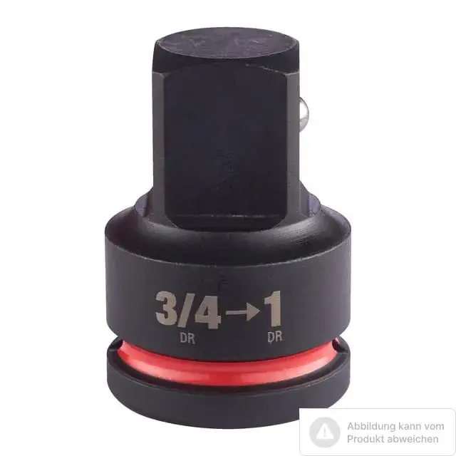 Neuheit Milwaukee Shockwave Adapter 3/4" Vierkant auf 1" Vierkant
