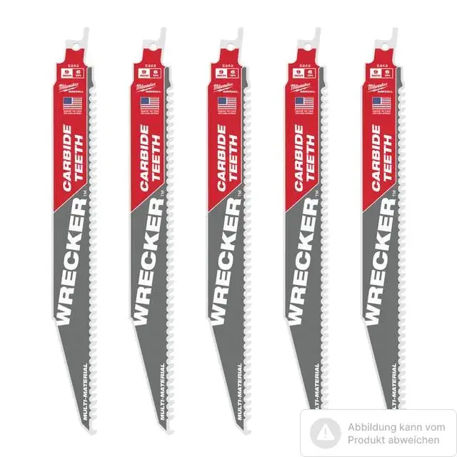 Milwaukee Säbelsägeblatt WRECKER HM-bestückt Sonderangebot