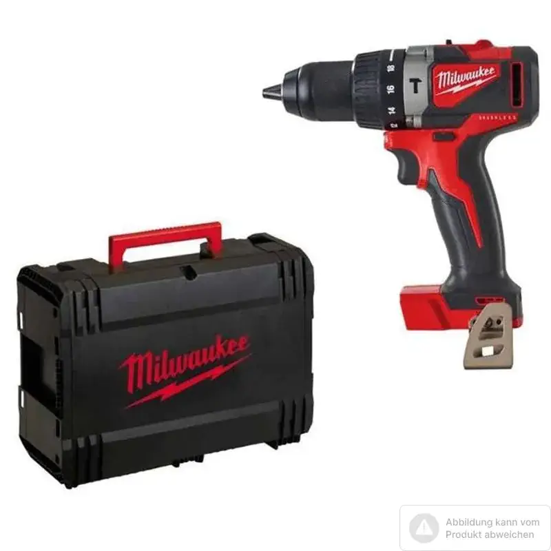 Milwaukee Akku-Bohrschrauber M18 BLPD2-0X bürstenloser Motor, 82 Nm, max. 13 mm in Stahl Saisonangebot