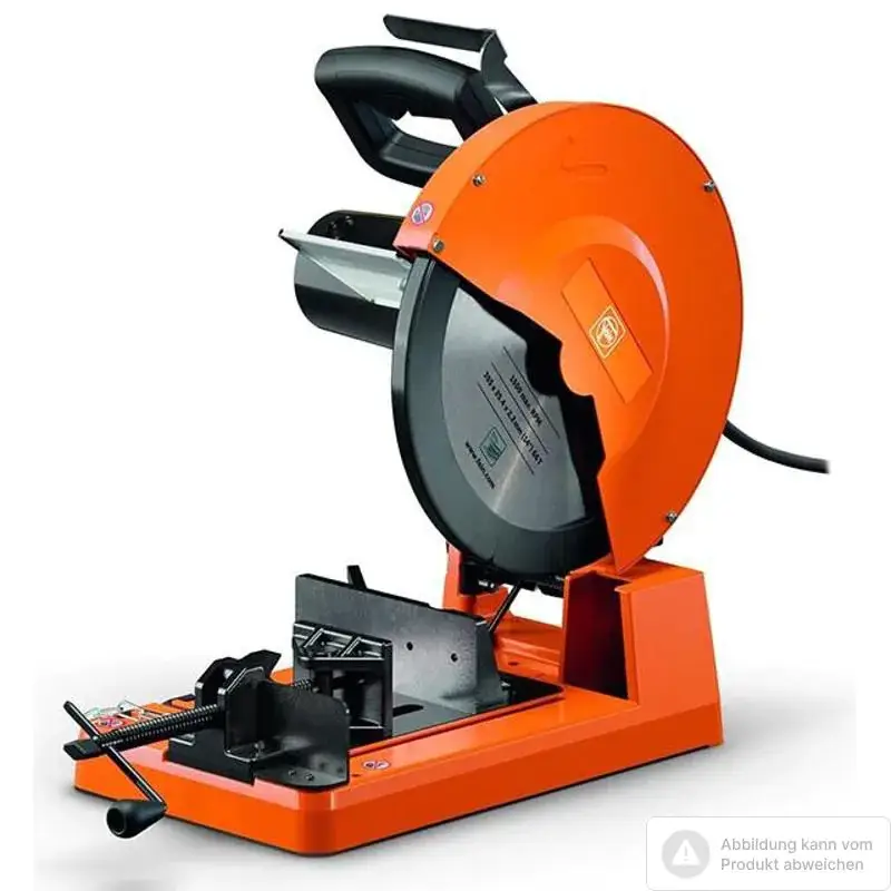 Bestpreis Fein Metallkappsäge MKAS 355, 1800 Watt, mit Baustahlsägeblatt Ø 355 x 25,4 mm, 66 Zähne