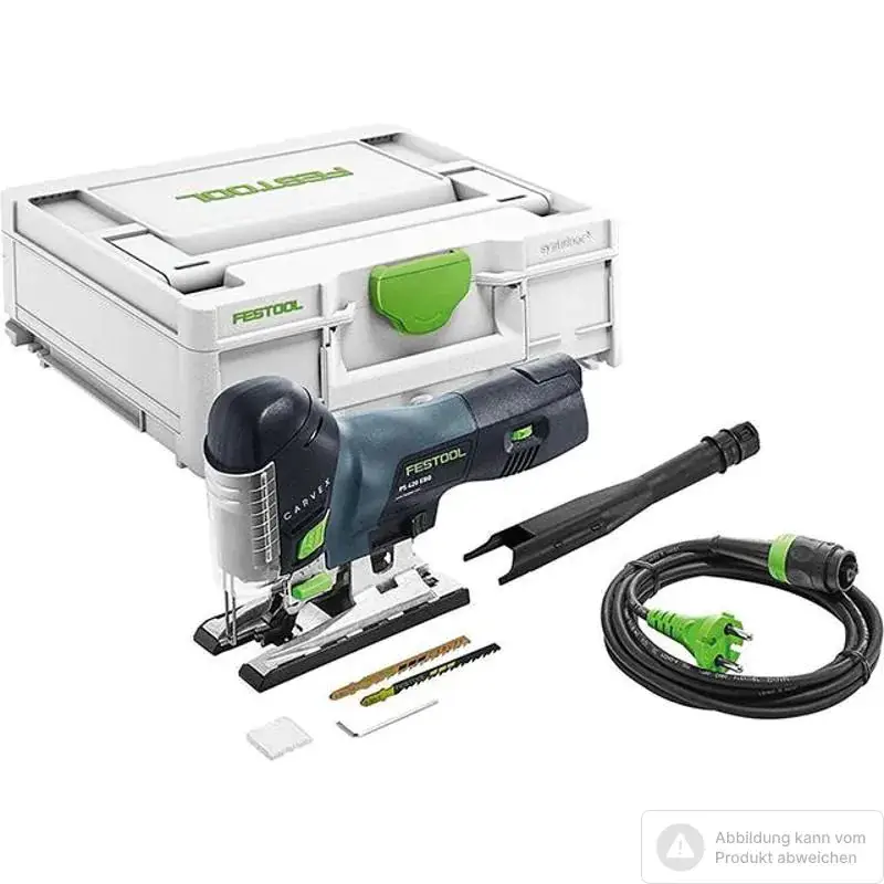 Begrenztes Angebot Festool Stichsäge CARVEX PS 420 EBQ-Plus 550 Watt, bürstenloser Motor, Pendelhub