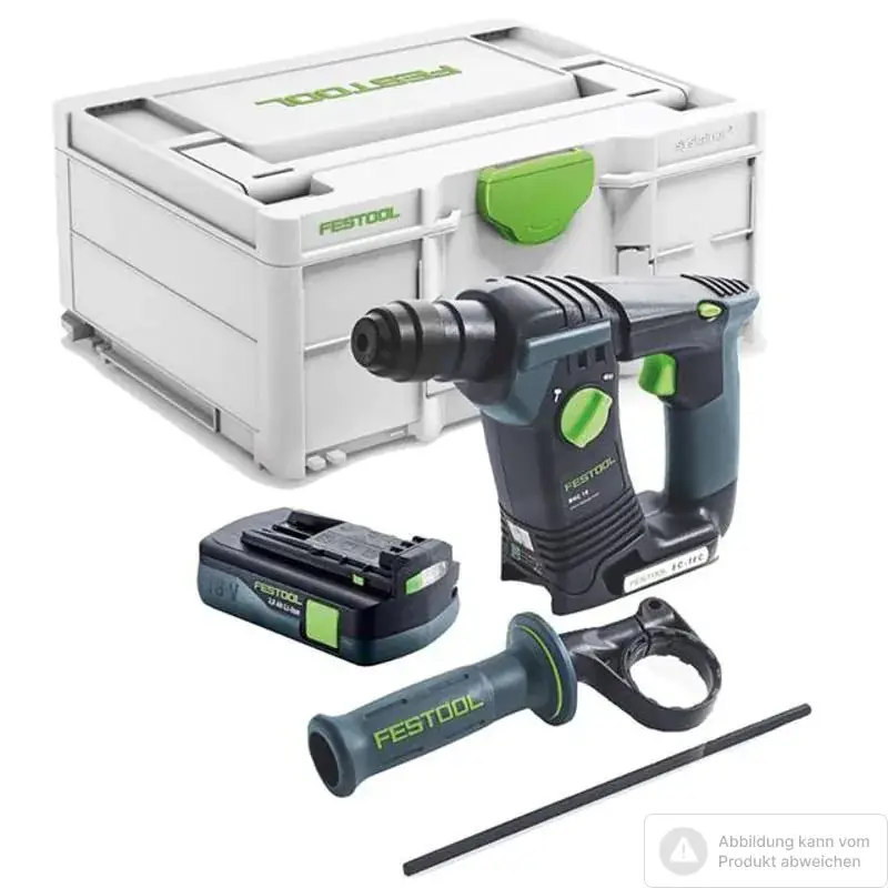 Festool Akku-Bohrhammer BHC 18-Basic-4,0 18 Volt, mit 1 x 4,0 Ah Bluetooth Akkupack Online Kaufen