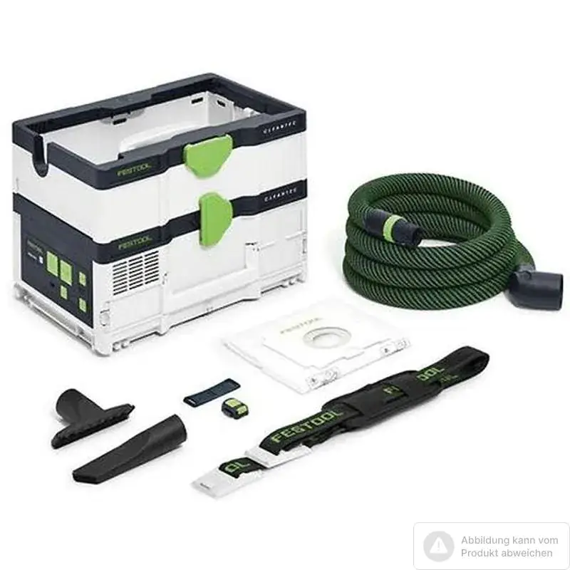 Festool Akku-Absaugmobil CTMC SYS I-Basic CLEANTEC für 18 Volt Akkus, ohne Akkus, ohne Ladegerät Günstig