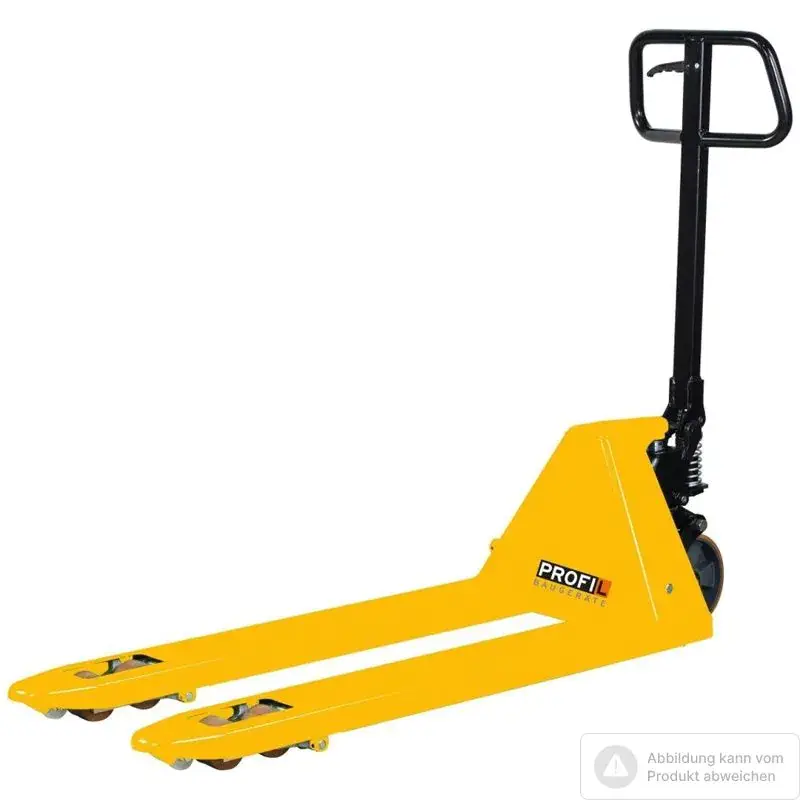 Profil Gabelhubwagen 2500 kg Gabellänge: 1150 mm Lenkräder Vollgummi 200 x 50 mm GH min. 85 mm Nur Für Kurze Zeit
