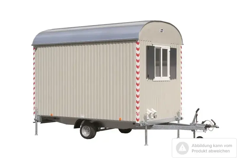 Bauwagen Rasant 350 BME-C 21 S inkl. 2 kW Heizung, Treppe Kracherpreis