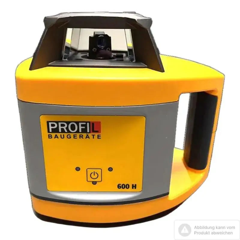 Jetzt Bestellen Profil Horizontallaser 600H inkl. digitalen Empfänger und Halteklammer