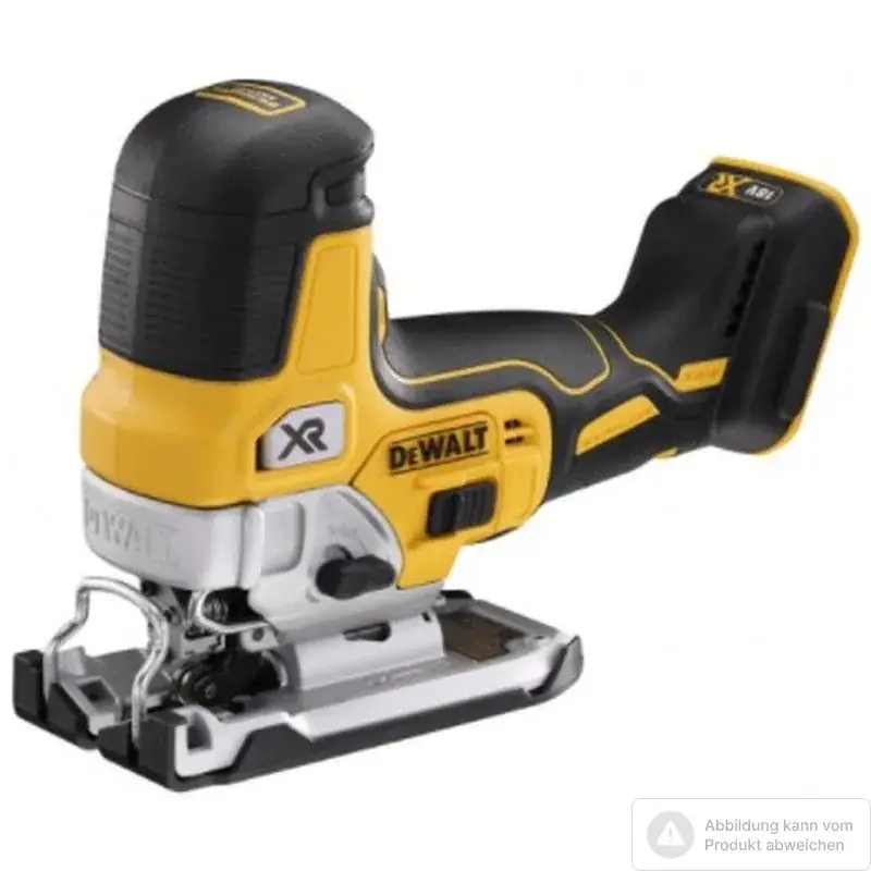 Garantierte Lieferung Dewalt Akku-Pendelhub-Stichsäge DCS335NT-XJ 1.000-3.2000 U/min., Neigung: 45° rechts/links, BL