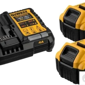 Dewalt Akku Starterset DCB1104P2-QW 18 V/ 2 x 5,0 Ah(DCB183-XJ ), Ladegerät(DCB110-QW) Nur Für Kurze Zeit